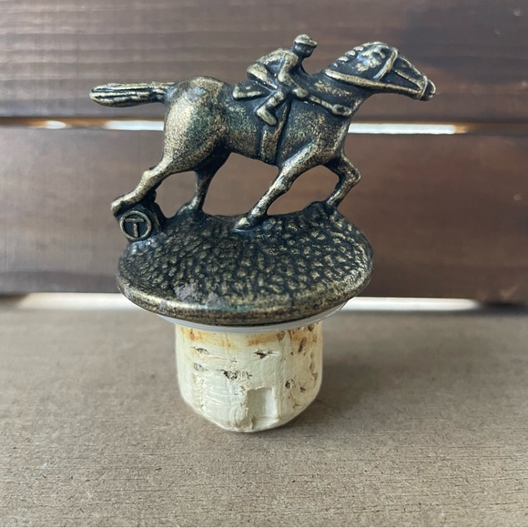 Blanton’s Bourbon Other - Blanton’s Bourbon Jockey Bottle Stopper LETTER T